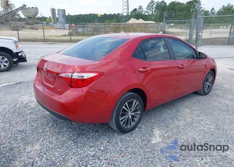 2016 Toyota Corolla L z USA, uszkodzony, nr VIN 5YFBURHE7GP481561